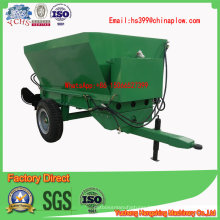 Trailed Type Fertilizer Spreader with Two Discs Rotary Spreader for Sale